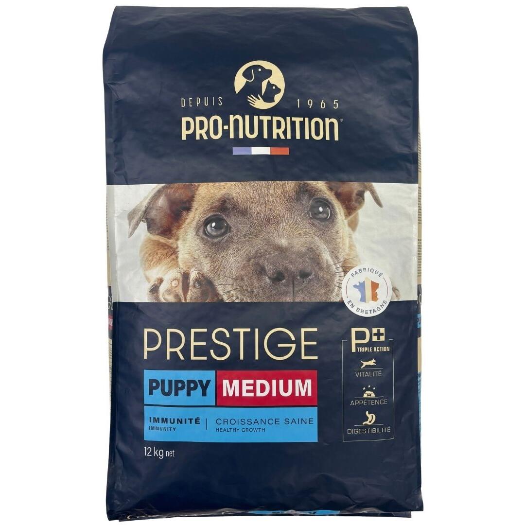 【犬】PRESTIGE プレスティージ パピー 中粒 犬用 ドッグフード 子犬 総合栄養食 ドライ 12kg【PU1204】
