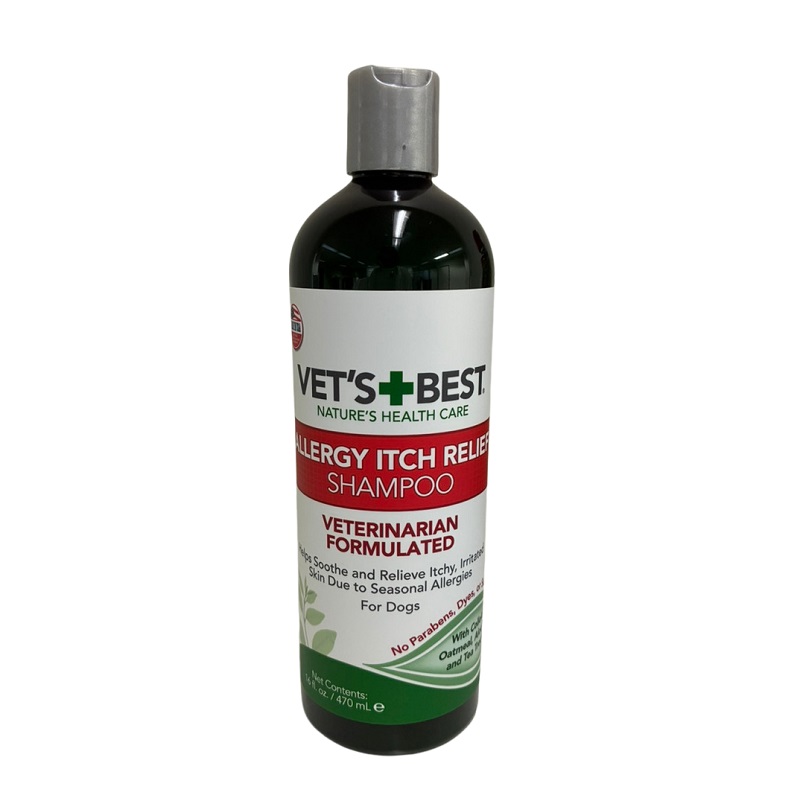 VET'S BEST ベッツベスト 犬用 ALLERGY ITCH RELIEF SHAMPOO アレジーイーチリリーフシャンプー 470ml 正規品【PU0404】