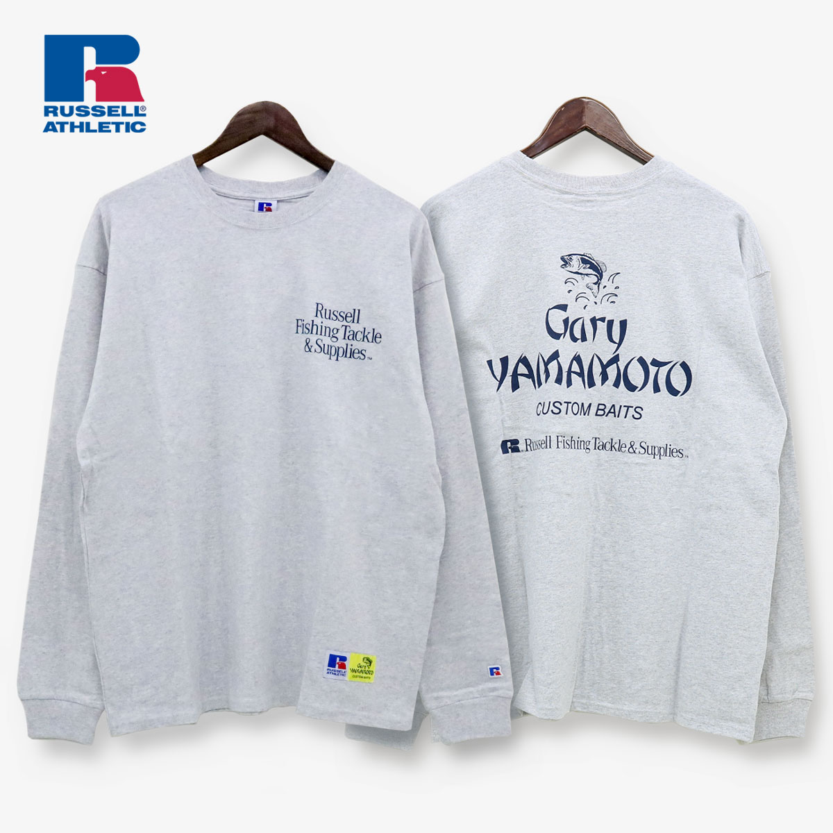 ra-rgy-2409RUSSELL ATHLETIC ラッセル アスレティック Gary Back Logo Heavy Cotton Jersey ゲーリー ヤマモト RGY-2409 正規品 [