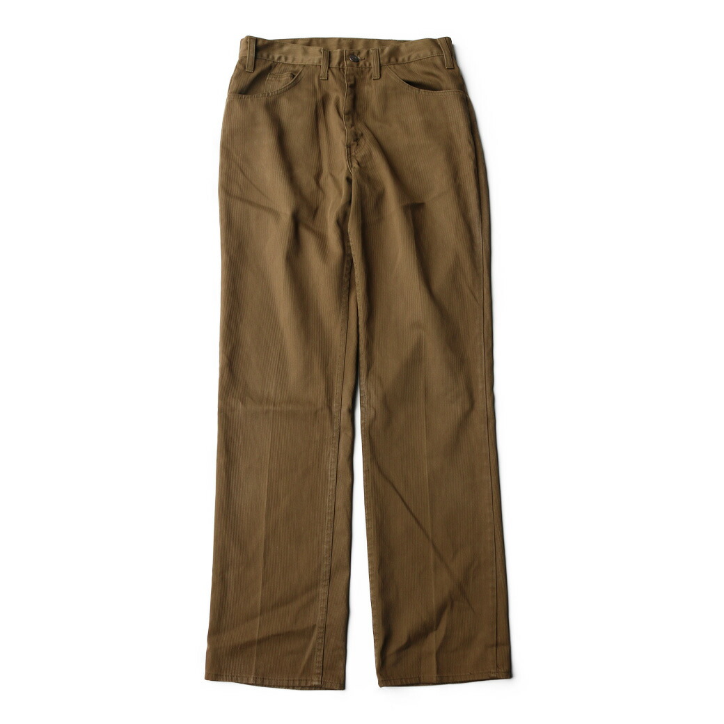 70s LEVI'S スタプレ W31 BIGE 518 ベージュ 70s LEVI'S スタプレ W31 BIGE 518 ベージュ - メルカリ