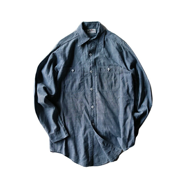 60年代頃までのものと思われるking Koleのシャンブレーシャツ メンズ古着