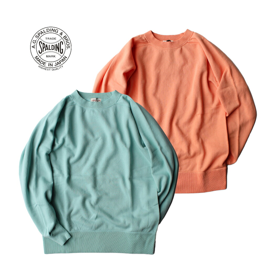 A.G.SPALDING&BROS FREEDOM SLEEVE SWEAT36 &BROS AZUMA(アズマ)裏 
