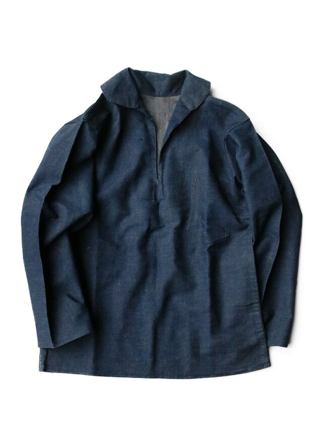 楽天市場】US NAVY プルオーバー デニムジャケット｜メンズ古着