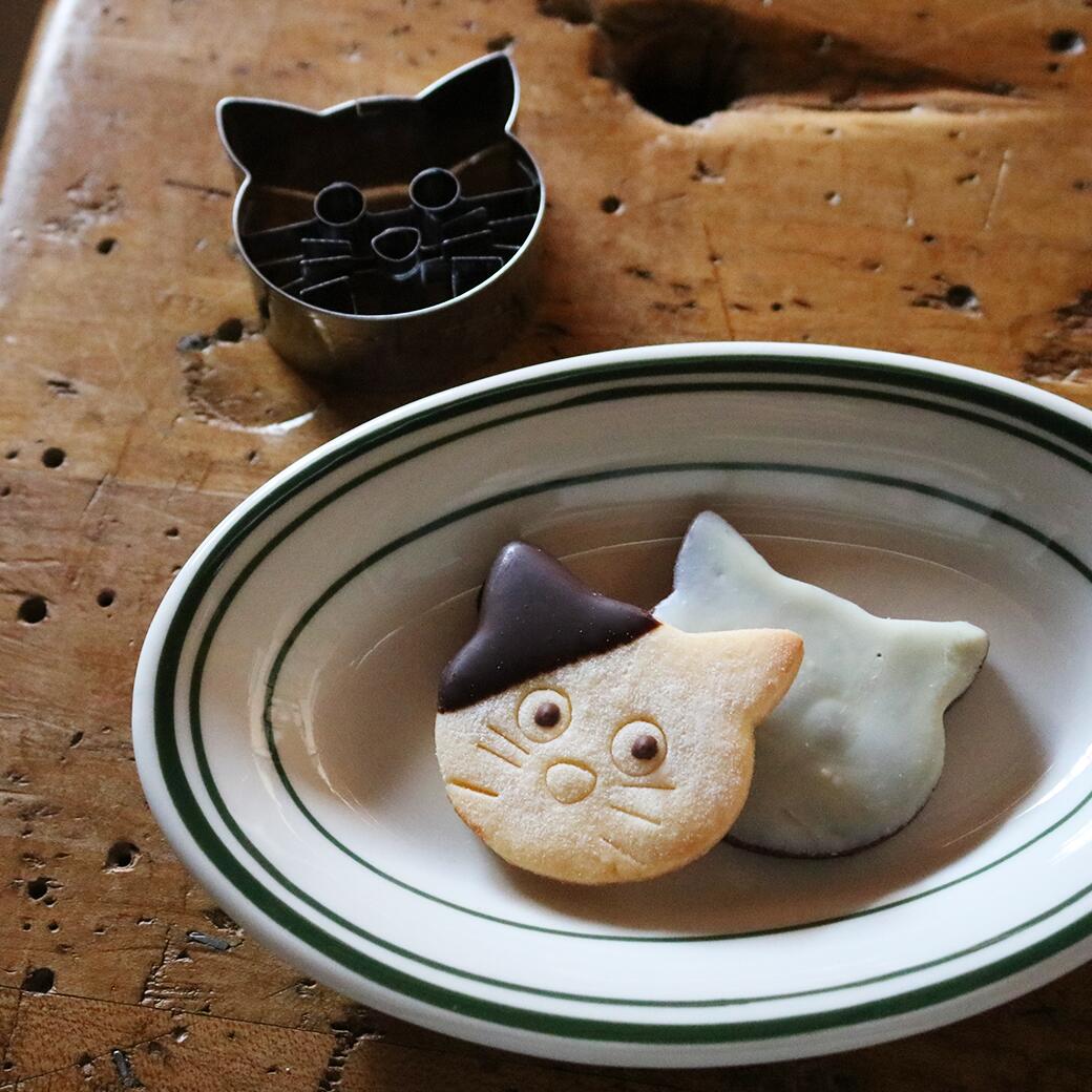 【期間限定クーポン配布中！】Birkmannクッキー型【ねこフェイス】｜【ネコ3】バークマンお菓子作りドイツ焼き型クッキー型抜き猫ねこギフト贈り物クリスマスバレンタインCINQ
