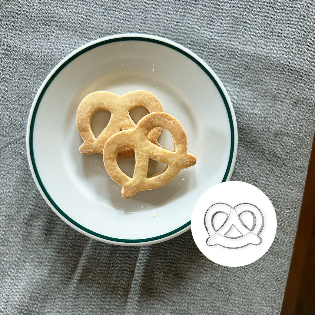 楽天市場】【在庫限りにて終売】クッキー抜き型 プレッツェル クッキー