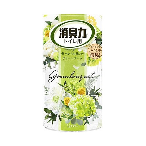 (送料無料)(まとめ買い・ケース販売)トイレの消臭力　グリーンブーケ（400ｍL）（18個セット）/ エステー