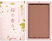 (送料無料)(まとめ買い・ケース販売)カメヤマ 花げしき 桜の香り ミニ寸（100個セット）/ カメヤマ｜街の雑貨屋さん 23,316円