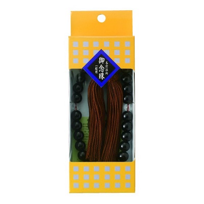 (送料無料)(まとめ買い・ケース販売)カメヤマ 男性用念珠 仏具(1個入)(30個セット) カメヤマ