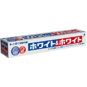 (送料無料)(まとめ買い・ケース販売)WHITE＆WHITE ホワイト＆ホワイト 150ｇ（80個セット）/ ライオン 12,728円