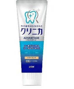 (送料無料)(まとめ買い・ケース販売)クリニカ アドバンテージ ハミガキ ソフトミント 130g（60個セット）/ ライオン｜街の雑貨屋さん