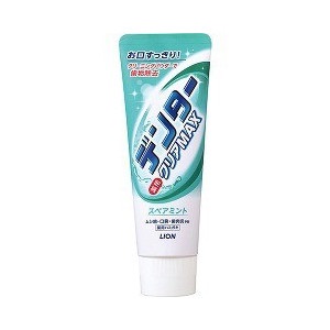 (送料無料)(まとめ買い・ケース販売)デンター クリアMAX スペアミント タテ型 （140g）（60個セット）/ ライオン｜街の雑貨屋さん