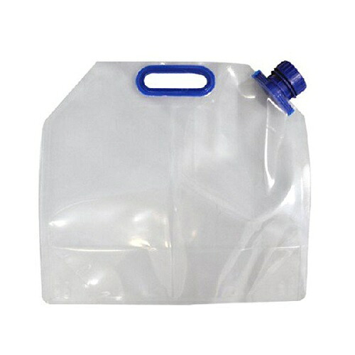 (送料無料)(まとめ買い・ケース販売)プラテック 折りたたみ水タンク （10L）PW-10（50個セット）/ プラテック｜街の雑貨屋さん
