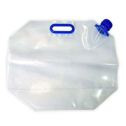 (送料無料)(まとめ買い・ケース販売)プラテック 折りたたみ水タンク （15L）（50個セット）/ プラテック