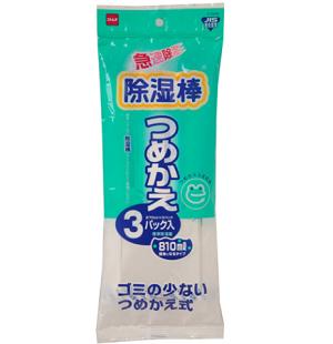 (貨物輸送無料)(まとめ買い・入れもの売りわたす)除湿棒 詰替(3容器に並べる入)（40個仕掛ける）/ ニトムズ