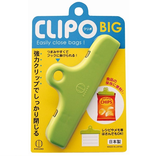 (貨物輸送無料)(まとめ買い・容れもの売りわたす)ＣＬＩＰＯ（クリポ） ＢＩＧ 緑であること（1個入）（240個仕かける）/ 小久保製造所 保存容器・調味料入れ-キッチン用品・食器・調理器具