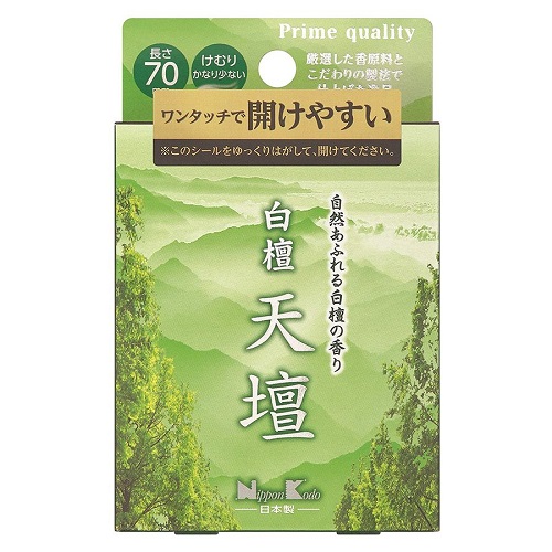 (送料無料)(まとめ買い・ケース販売)日本香堂 白檀天壇 ミニ（80個セット）/ 日本香堂 28,639円