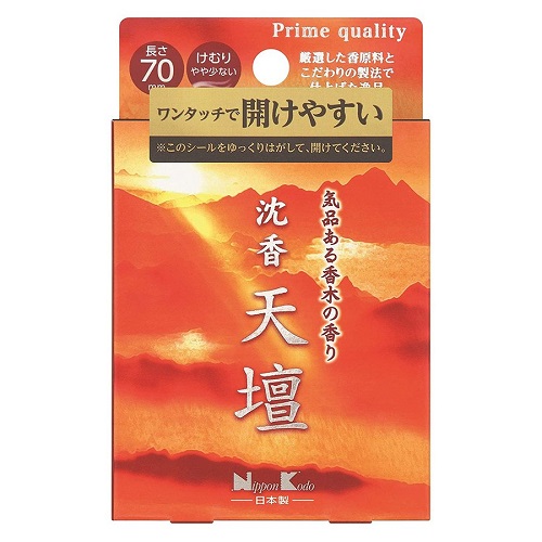 (送料無料)(まとめ買い・ケース販売)日本香堂 沈香天壇 ミニ(80個セット)/ 日本香堂|街の雑貨屋さん