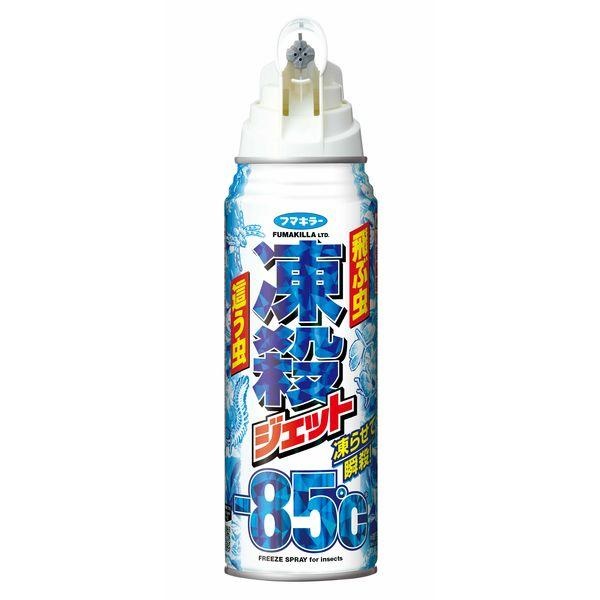 (貨物輸送無料)(まとめ買い・入れもの売りわたす)凍殺ジェット機 -85℃ 吹きつける式（300mL）（28個仕掛ける）/ フマキラー