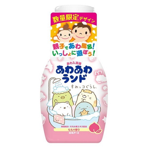 (送料無料)(まとめ買い・ケース販売)あわあわランド すみっコぐらし ももの香り（300ｍL）（20個セット）/ 白元アース｜街の雑貨屋さん