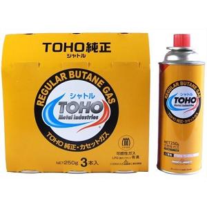2496円 当店の記念日 ケース販売 送料無料 東邦 シャトルカセット ボンベ 3本組 16台セット 東邦金属工業 防災