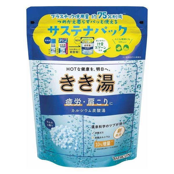 (送料無料)(まとめ買い・ケース販売)きき湯 炭酸入浴剤 カルシウム炭酸湯（360g）（12個セット）/ バスクリン｜街の雑貨屋さん