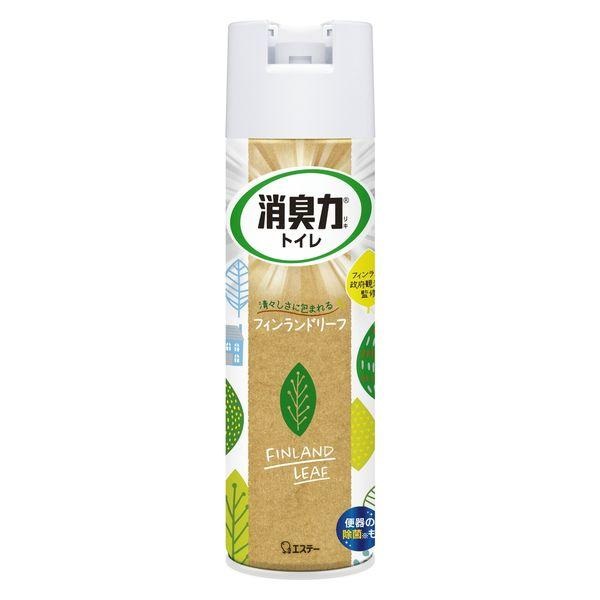 (送料無料)(まとめ買い・ケース販売)消臭力スプレー 消臭芳香剤 トイレ用 フィンランドリーフ 365ml (1本入)(24個セット)/ エステー|街の雑貨屋さん