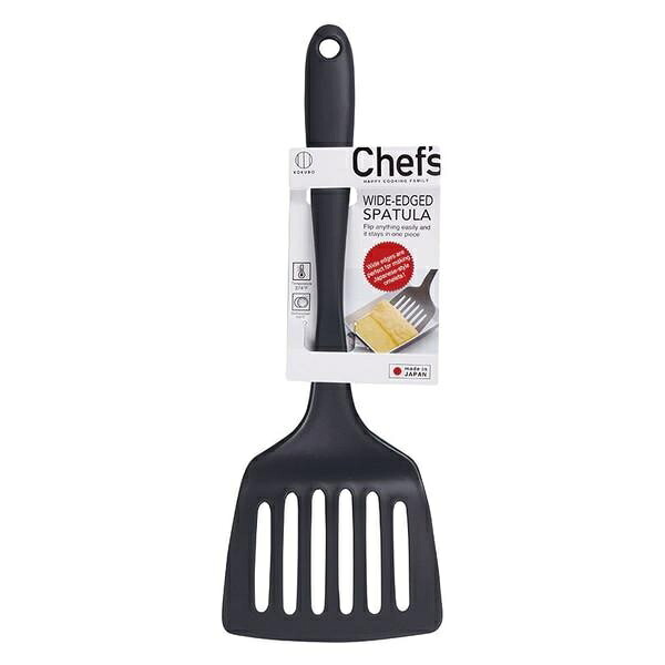 (送料無料)(まとめ買い・ケース販売)Chefs シェフズ ワイドエッジスパチュラ（1個入）（120個セット）/ 小久保工業所
