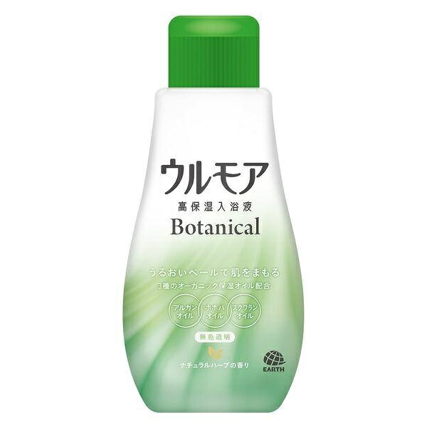 (貨物輸送無料)(まとめ買い・入れもの売りわたす)高保湿 湯浴み液ウルモア ボタニカル 自然的草本（600mL）（12個仕掛ける）/ アース製薬 バス用品-日用品雑貨・文房具・手芸-入浴剤