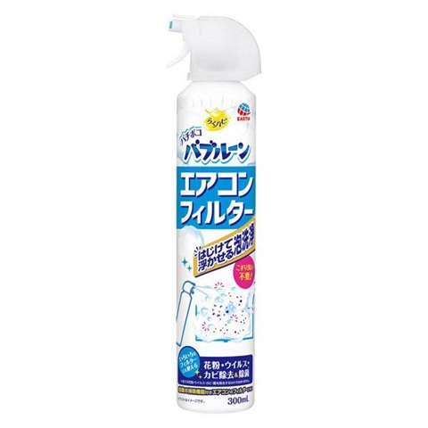 (送料無料)(まとめ買い・ケース販売)らくハピ バチボコ バブルーン エアコン フィルター 掃除 フレッシュフォレストの香り(300mL)(20個セット)/ アース製薬|街の雑貨屋さん