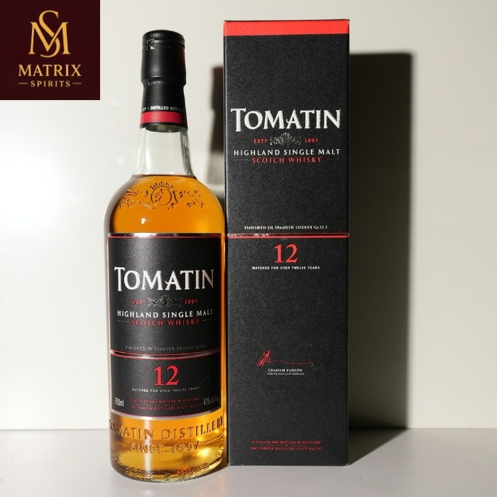 TOMATIN スコッチウイスキー 12年　２本セット TOMATIN スコッチウイスキー 12年 2本セット TOMATIN 12年 スコッチ