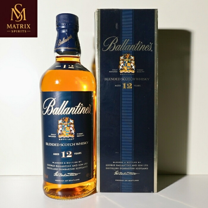 楽天市場】バランタイン 12年Ballantine's12 YEARS OLD43%vol / 75cl