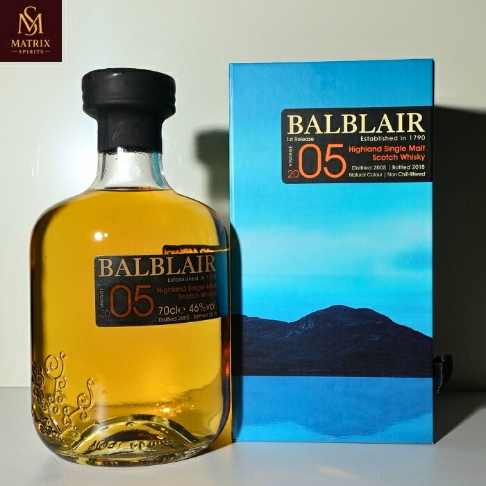 バルブレア 2005 BALBLAIR 2005 ヴィンテージ ウイスキー 正規品｜Matrix Spirits 店