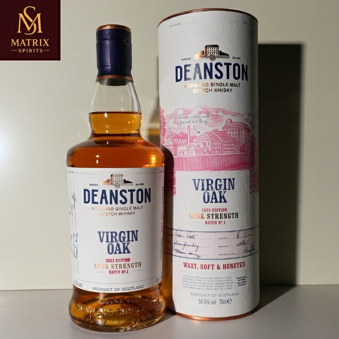 ディーンストン ヴァージンオーク カスクストレングス 2023 エディション バッチ No.1 Deanston Virgin Oak Cask Strength 2023 Edition Batch No.1|Matrix Spirits 店