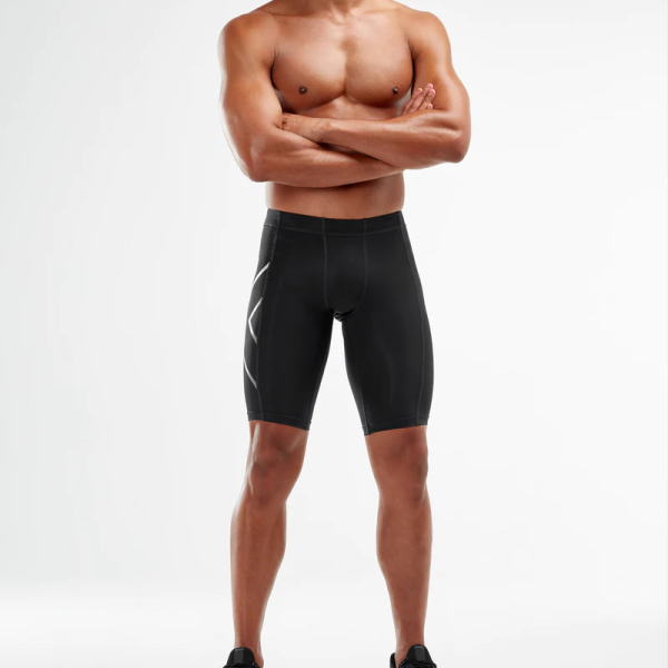 ツータイムズユー（２ＸＵ）　２ＸＵ　コンプレッションショートタイツ　MA3851B-BLKSIL　野球タイツ