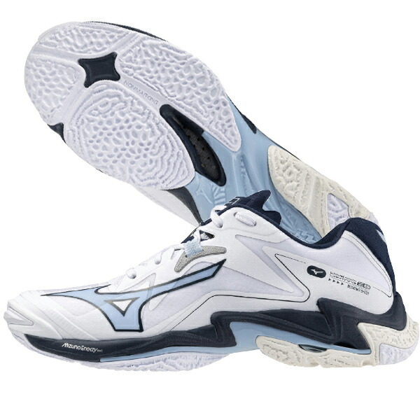 Mizuno Wave Lightning Z8 バレーボールシューズ 25.5 MIZUNO ミズノ WAVE LIGHTNING Z8 （ブラック×シルバー) V1GA2400 52