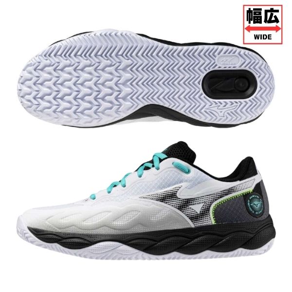 ミズノ テニスシューズ ウエーブエンフォースコート WIDE OC MIZUNO（ミズノ） 《送料無料》MIZUNO ウエーブエンフォースコート