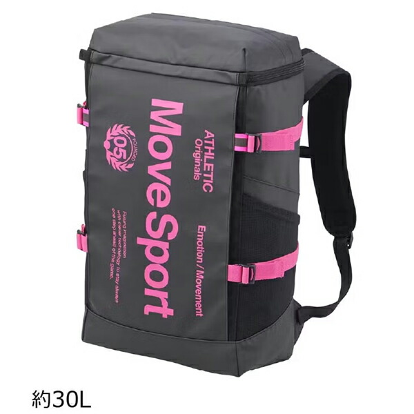 デサント MOVESPORT（ムーブスポーツ） 四角い御徒面子３０ ST5SBP30U-BKPK 運動競技御徒面子 スポーツ・アウトドア-スポーツバッグ-バックパック・リュック