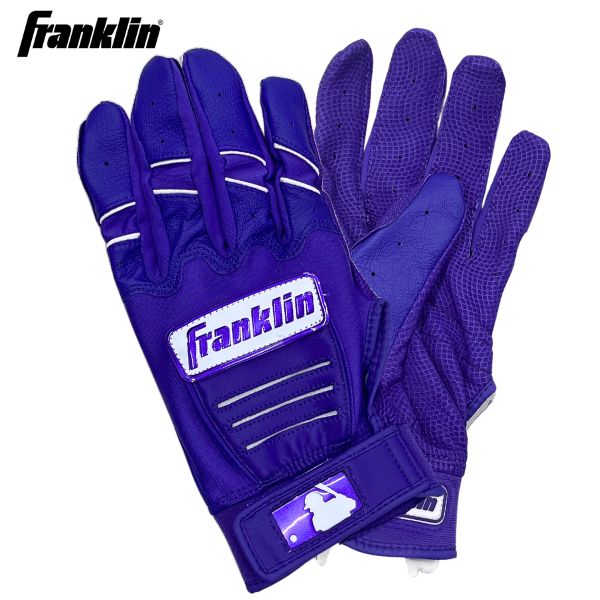 メール便発送可　フランクリン FRANKLIN　バッティング手袋　20880　野球バッティンググローブ(両手用)　パープル