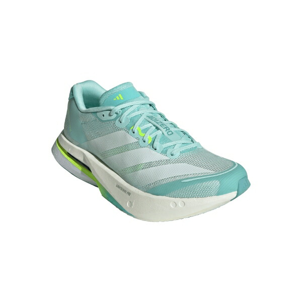 アディダス ADIZERO BOSTON 13 W JS4957 レディスランニングシューズ ｾﾐﾌﾗｯｼｭｱｸｱ/ｾﾞﾛﾒﾀﾘｯｸ/ﾙｼｯﾄﾞﾚﾓﾝ
