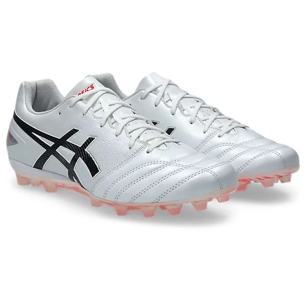 アシックス ASICS DS LIGHT PRO AG / DS点火装置 労働者階級 人工芝用 1103A096-107 蹴球スパイク 白いこと/閃光電球赤いこと(オレンジ色)