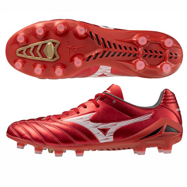 ミズノ MIZUNO モナルシーダネオ 3 PRO / MONARCIDA NEO III PRO P1GA252260 蹴球スパイク お坊っちゃん～成年者大きさ 60：ルビー赤いこと