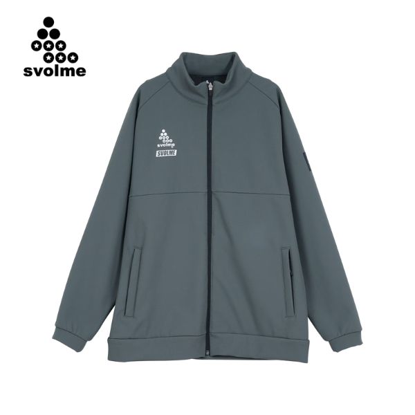 スボルメ SVOLME ボンディングトレジャケット 1253-45901 蹴球/フットサルウェア(アウター/フリース原料品) SMOKY GRAY(スモーキーグレー)