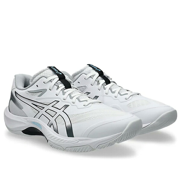 アシックス　V-スイフト FF 5ワイド　V-SWIFT FF 5WIDE　1053A075-100　バレーシューズ　WHITE/CARRIER GREY｜フットボールシティ
