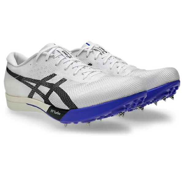 アシックス メタスピードLD LE ２ METASPEED LD LE 2 1093A255-101 陸上スパイク WHITE/COBALT BURST【3000m~10000m】