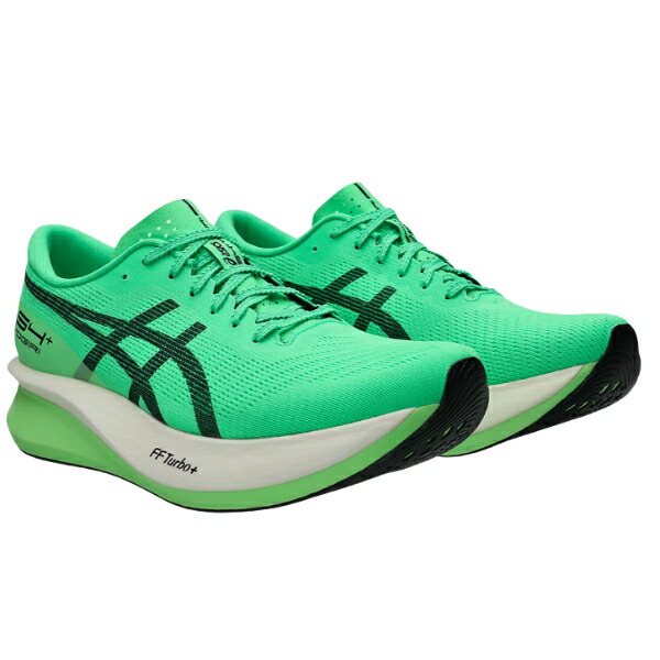 アシックス　S4+ YOGIRI　1013A158-301　ランニングシューズ　VITAL GREEN/BLACK 14,025円