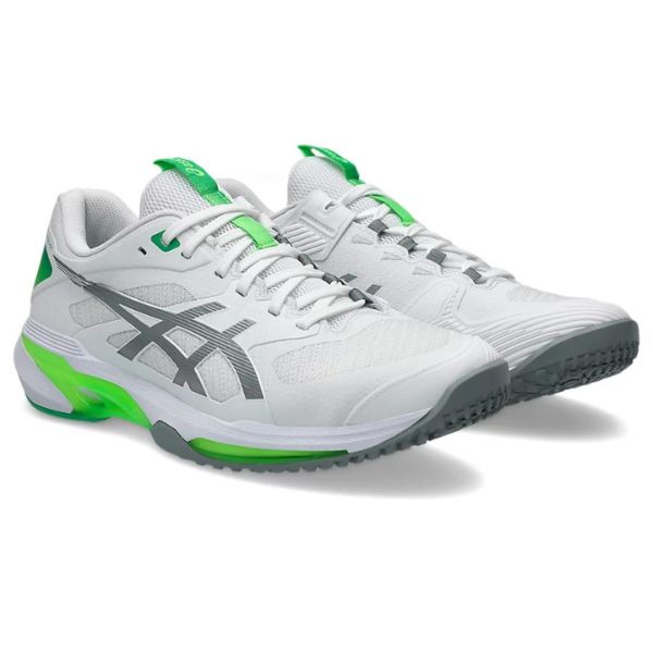 アシックス ASICS SOLUTION SPEED FF 4 OC（オムニ・クレー） 1041A534-103 メンズ 庭球シューズ STANDARD幅 素早さ模範例 WHITE/GRAVEL