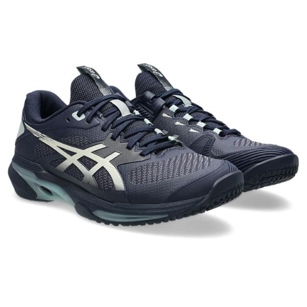 アシックス ASICS SOLUTION SPEED FF 4 OC（オムニ・クレー） 1041A534-400 メンズ 庭球シューズ STANDARD幅 素早さ模範例 MIDNIGHT/IVORY
