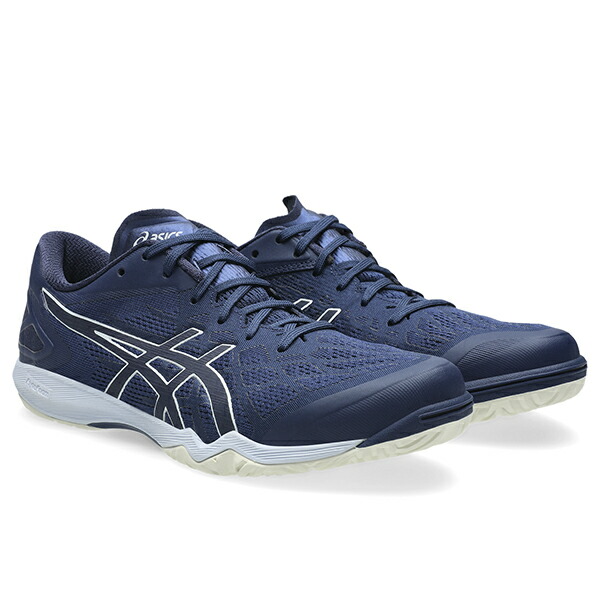 アシックス　アタック ドミネイト FF 2　ATTACK DOMINATE FF 2　1073A010-404　卓球シューズ　BLUE EXPANSE/PEACOAT