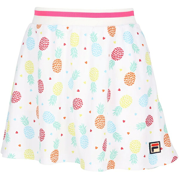 電子メール便送りとどける可 FILA（フィラ） スカート / レディース CZ6SGW009-WT0 レディステニスウェア 白いこと