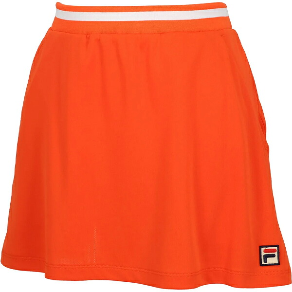 電子メール便送りとどける可 FILA（フィラ） スカート / レディース CZ6SGW012-OG0 レディステニスウェア オレンジ色